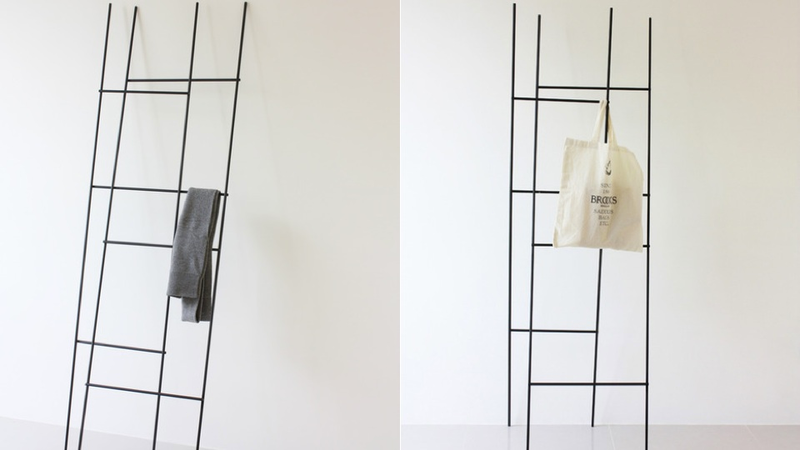 Illustration for article titled Barrel Lamp, Ladder Coat Rack, and More